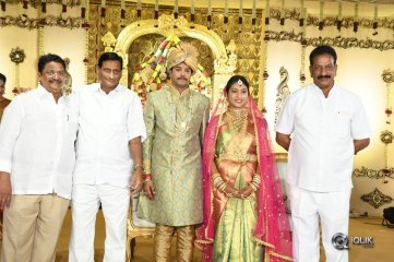 Celebs at C Kalyan Son Wedding Reception